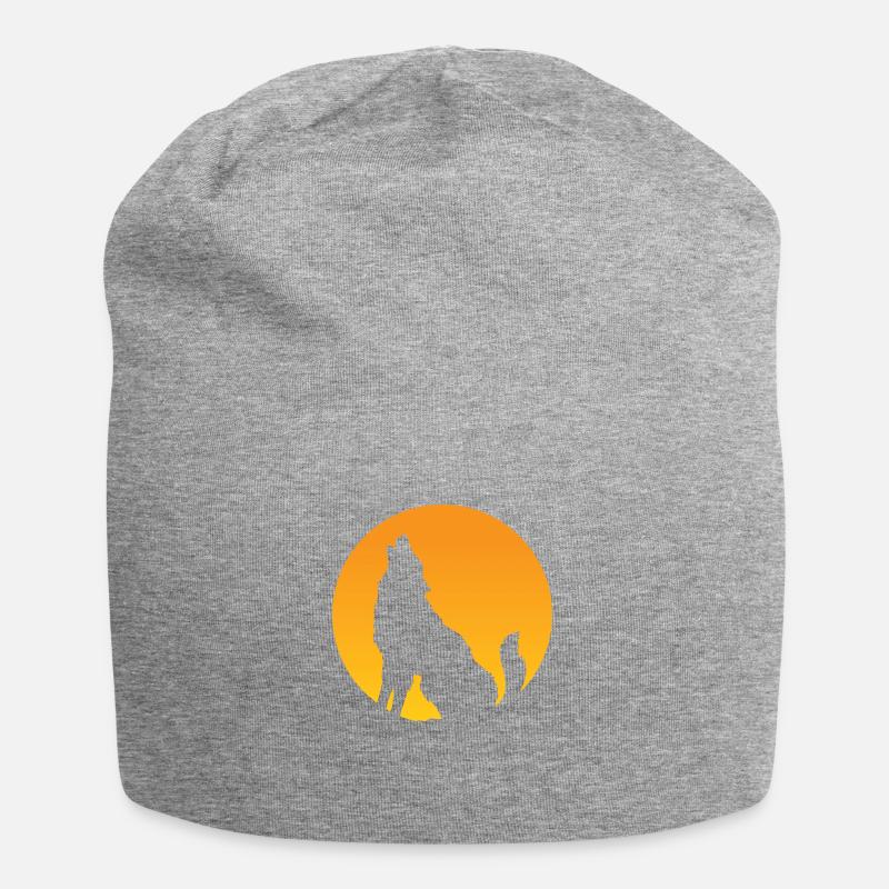 WOLF - Jersey Beanie - heather grey