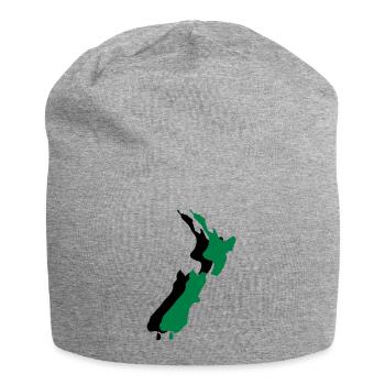 new zealand - Bonnet en jersey - gris chiné - Devant