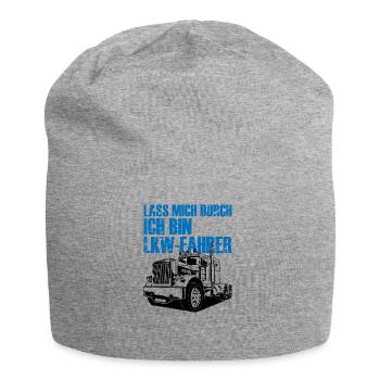 Laissez-moi passer, je suis un chauffeur de camion - Bonnet en jersey - gris chiné - Devant