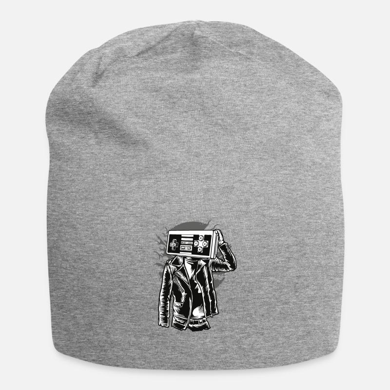 Game Addict - Jersey-Beanie - Grau meliert