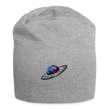 Espace OVNI - Bonnet en jersey - gris chiné - Devant
