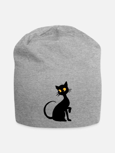Chat - Jersey Beanie - heather grey