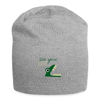 See you later.. - Jersey-Beanie - Grau meliert - Vorne