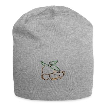 Mandarine - Jersey-Beanie - Grau meliert - Vorne
