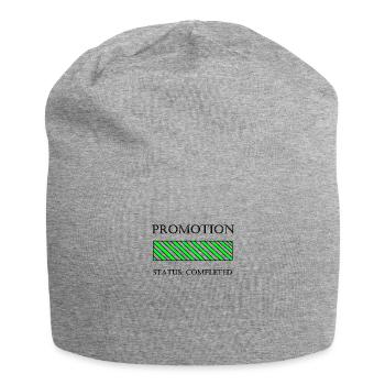 Promotion Idée cadeau - Bonnet en jersey - gris chiné - Devant