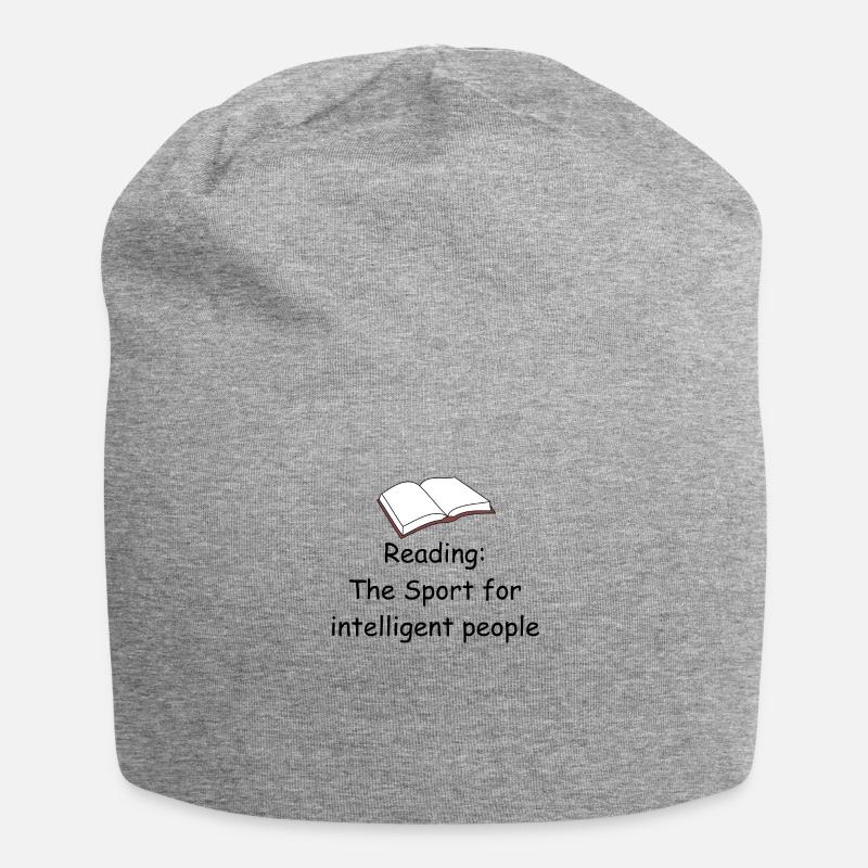 read - Jersey Beanie - heather grey