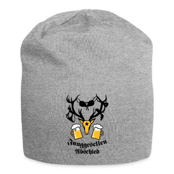 Hirsch JGA bière un 3c b - Bonnet en jersey - gris chiné - Devant