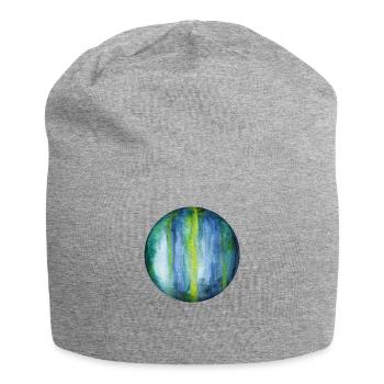Uranus - Bonnet en jersey - gris chiné - Devant