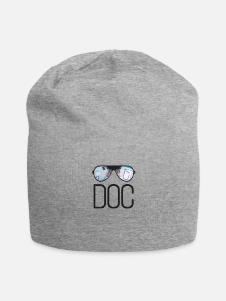 Doktor Arzt Mediziner - Jersey-Beanie - Grau meliert