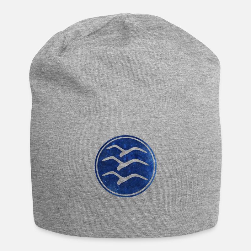 Glider glider icon gift glide - Jersey Beanie - heather grey