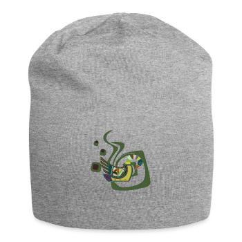 Gans - Jersey-Beanie - Grau meliert - Vorne