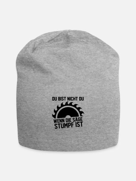 Schreiner - Jersey-Beanie - Grau meliert
