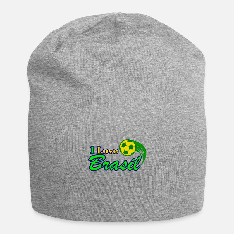 Brasil Gift Idea - Jersey Beanie - heather grey