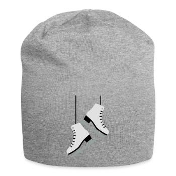 Patinage artistique patins à glace - Bonnet en jersey - gris chiné - Devant