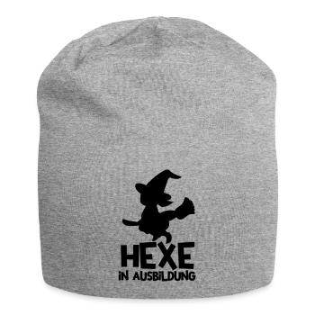 hexe in ausbildung - Jersey-Beanie - Grau meliert - Vorne