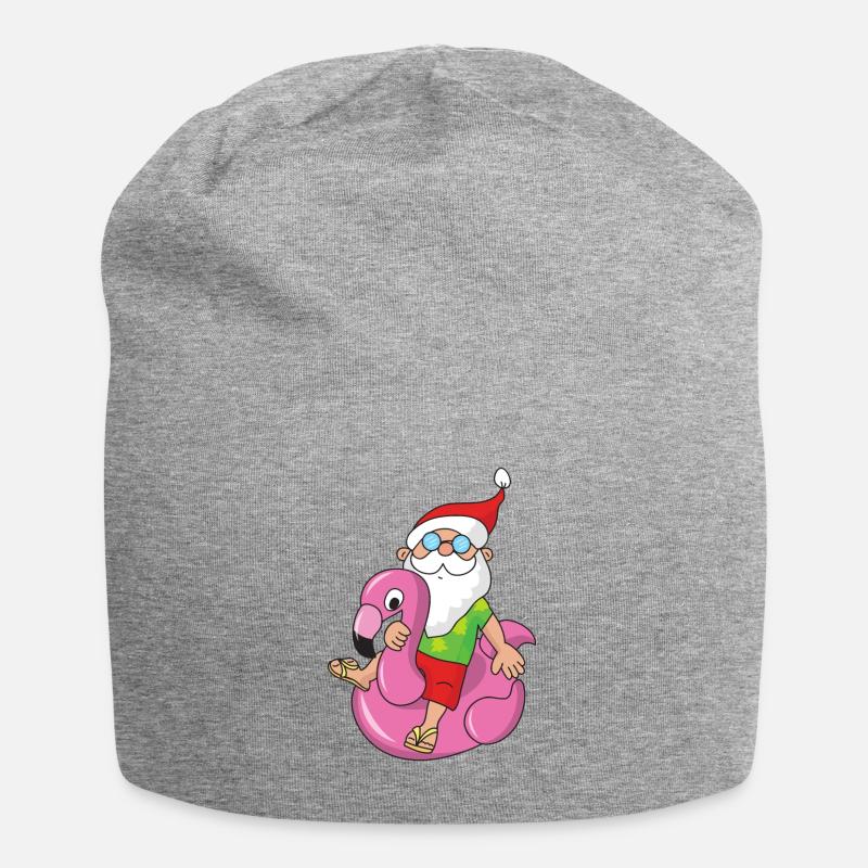 Noël - Bonnet en jersey - gris chiné