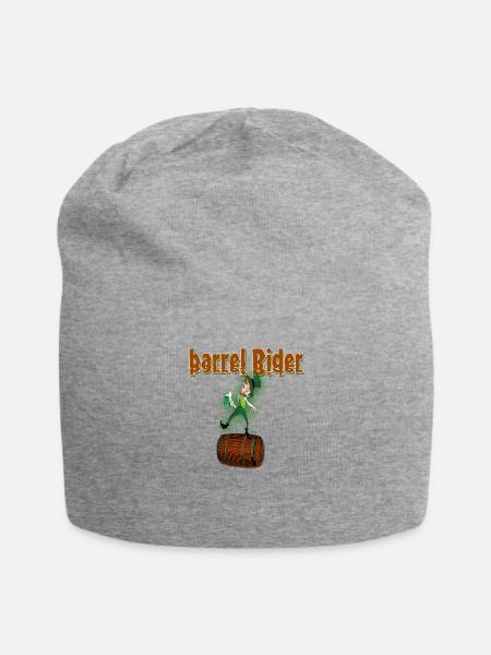 Fass-Fahrer - Jersey-Beanie - Grau meliert