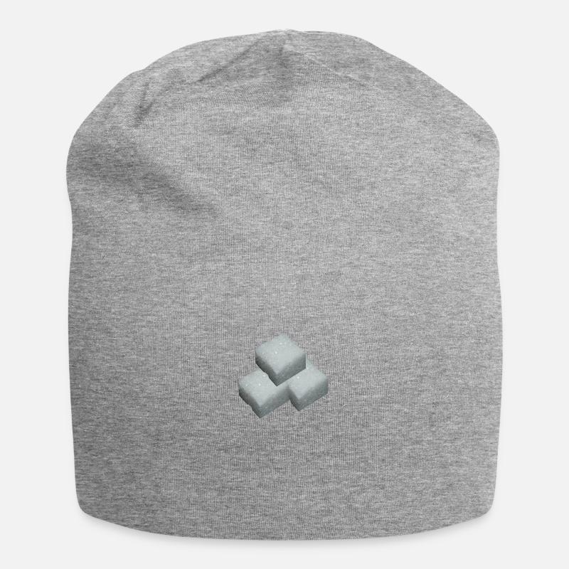 sucre - Bonnet en jersey - gris chiné