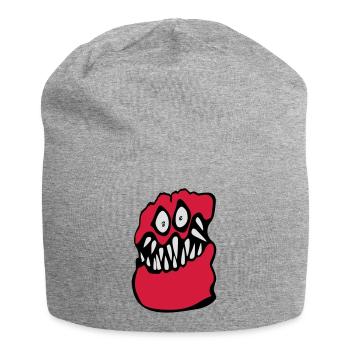monstre graffiti chris brown - Bonnet en jersey - gris chiné - Devant