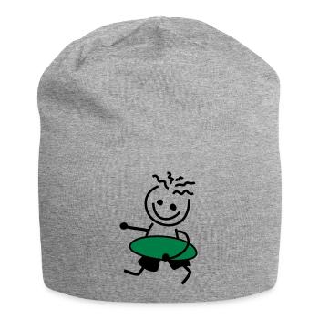 FRED MIT BRETT - Jersey-Beanie - Grau meliert - Vorne