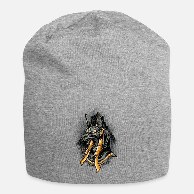 ANUBIS Design - Bonnet en jersey - gris chiné