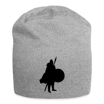 wikinger - Jersey-Beanie - Grau meliert - Vorne