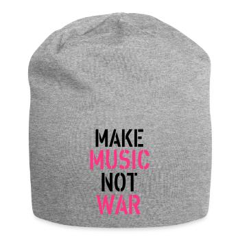 Music - Jersey-Beanie - Grau meliert - Vorne
