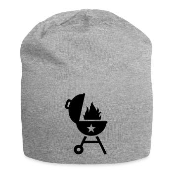 Barbecue - Jersey Beanie - heather grey - Front