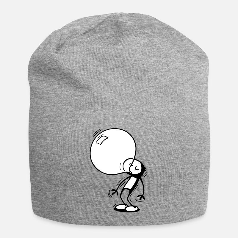 Bubble Willy - Jersey Beanie - heather grey