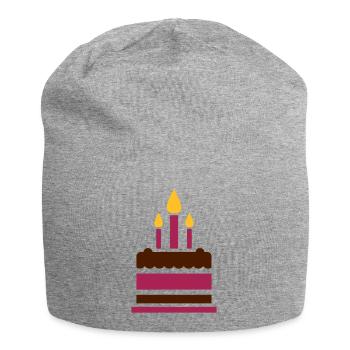 Torte - Jersey-Beanie - Grau meliert - Vorne