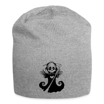 He's Coming - Jersey Beanie - heather grey - Front