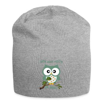 Owl you need is love - Jersey Beanie - heather grey - Front