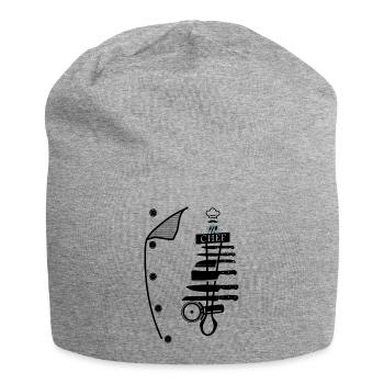Chef - Jersey Beanie - heather grey - Front