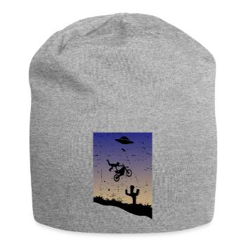 Motocross Stunt - Jersey Beanie - heather grey - Front