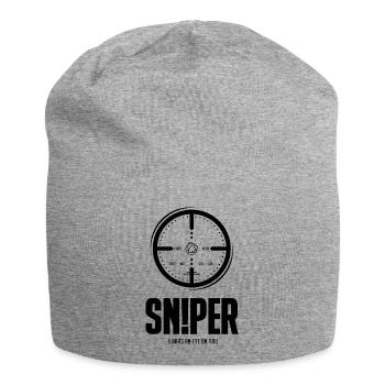 THE SNIPER black - Jersey-Beanie - Grau meliert - Vorne