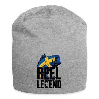 REEL LEGEND SCHWEDEN ANGELN ANGLER - Jersey-Beanie - Grau meliert - Vorne