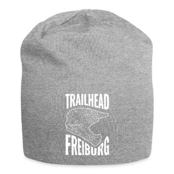 Mountainbike Shirt Trailhead Freiburg - Jersey-Beanie - Grau meliert - Vorne