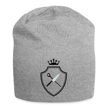 Koch Symbol - Jersey Beanie - heather grey - Front