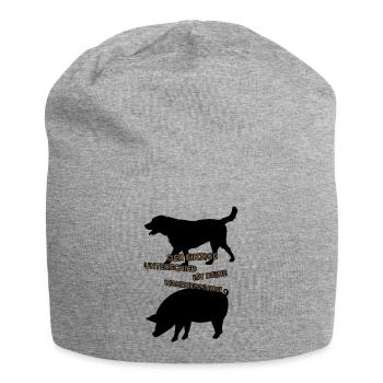 Der einzige Unterschied ist deine Wahrnehmung 4.0 - Jersey-Beanie - Grau meliert - Vorne