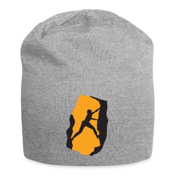 Rock Climbing - Jersey Beanie - heather grey - Front