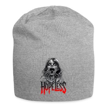 Étreinte de l’araignée : DÉSESPÉRÉ - Bonnet en jersey - gris chiné - Devant