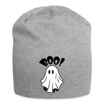 Adorable Ghost Halloween | BOO for Horror Night - Jersey Beanie - heather grey - Front