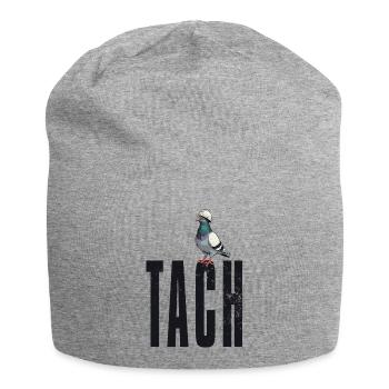 Tach Ruhrpott Taube Begrüßung Traditionell - Jersey-Beanie - Grau meliert - Vorne