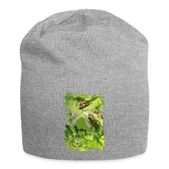 Insecte - Bonnet en jersey - gris chiné - Devant