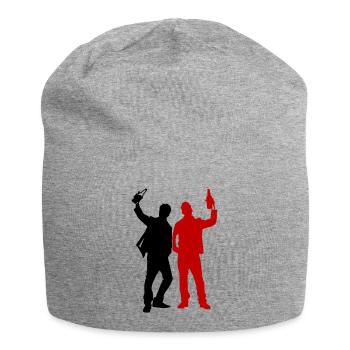 Drinking Team Party Crew - Jersey-Beanie - Grau meliert - Vorne