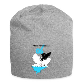 Alpes Maritimes - Jersey Beanie - heather grey - Front