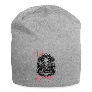 Crèche - Bonnet en jersey - gris chiné - Devant