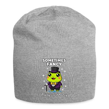 Parfois la grenouille chic toujours chic - Bonnet en jersey - gris chiné - Devant
