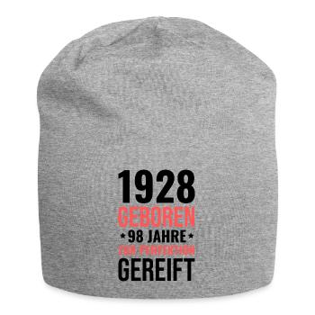 Né en 1928 – Mature à la perfection - Bonnet en jersey - gris chiné - Devant