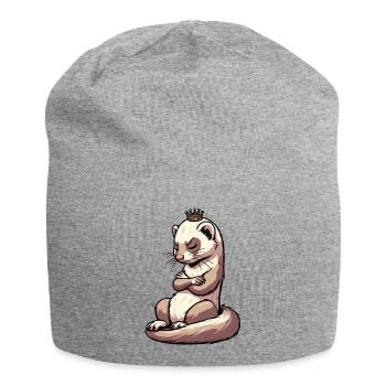 ferret ferret holder ferret owner - Jersey Beanie - heather grey - Front